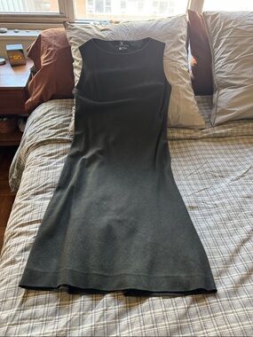 Shin Choi Sleek Black Midi Sheath Dress